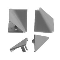Набор уголков серый №1
