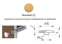 Заглушка под евро ФМС Бежевый №2