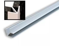 Планка КВАДРО угловая елочка матовая