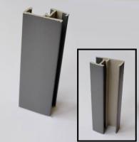 Угол 90 (универ) 100 мм Вулканический серый (Термопласт)