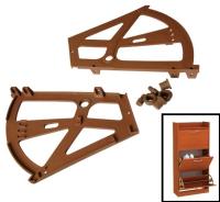 Обувница (поворотное устройство) КОРИЧНЕВАЯ