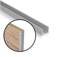 Планка торцевая П алюминий