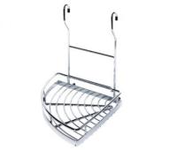 Полка угловая закругленная мини АХ_201 хром