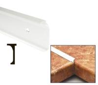 Планка 38 угловая белая