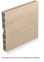 Цоколь 100 мм Дуб шамони светлый (Термопласт)