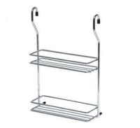 Полка для специй двухярусная АХ_203М хром