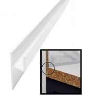 Планка_плинтус белый