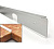 Планка 38 угловая алюминий
