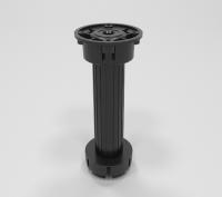 Ножка черная 150 мм МФС77