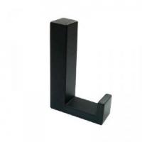 Крючок одинарный черный Krok ГРАТИС