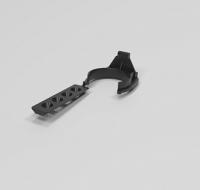 Клипса под ДСП черная МФС77