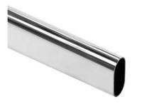 Штанга овальная хром