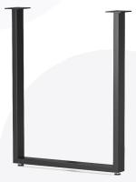 Подстолье прямоугольное 710мм ЧЕРНЫЙ