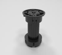 Ножка черная 100 мм МФС77