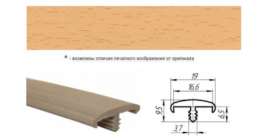 Кант ИЖ Бук фактурный Т16