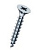 Шуруп белый 3,5_30