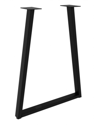 Подстолье Трапеция 710мм ЧЕРНЫЙ BEZGANS PST_710B