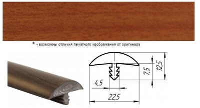 Кант ИЖ Орех светлый Т22